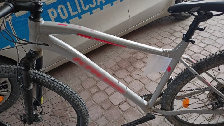 Rower odzyskany. Dzielnicowy rozpoznał 15-latka, który go ukradł