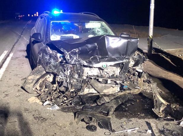 Wypadek na trasie Ełk-Sędki. Pokrzywdzony kierowca był nietrzeźwy Wypadek na trasie Ełk-Sędki. Pokrzywdzony kierowca był nietrzeźwy