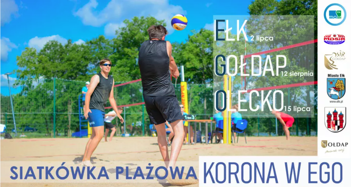 Turniej siatkówki plażowej mężczyzn – Korona w EGO Turniej siatkówki plażowej mężczyzn – Korona w EGO
