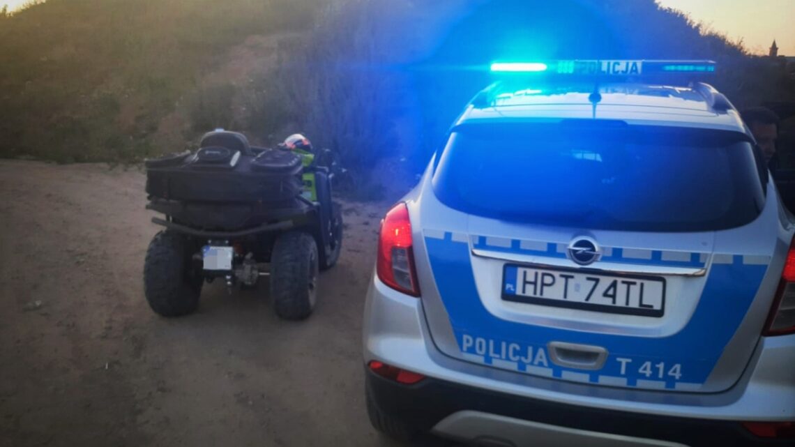 NIETRZEŹWI NA QUADZIE, MOTOROWERZE I ROWERZE WODNYM NIETRZEŹWI NA QUADZIE, MOTOROWERZE I ROWERZE WODNYM