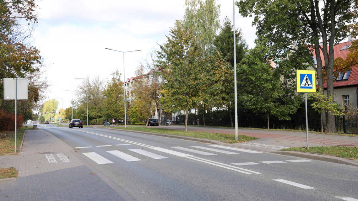 Poprawa bezpieczeństwa pieszych na Kajki