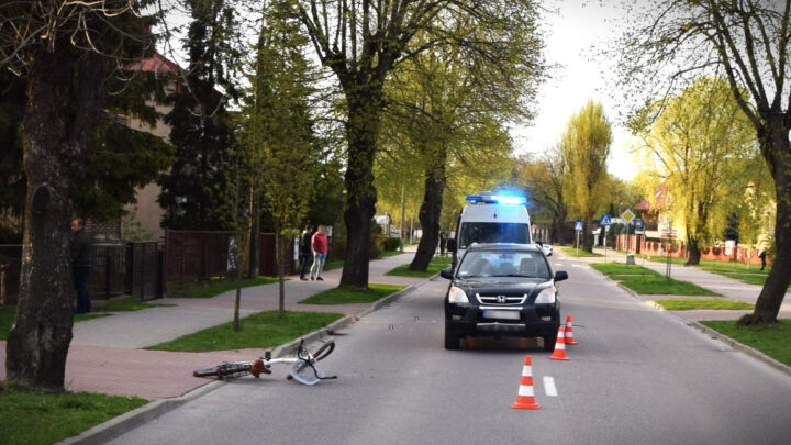 Wypadek z udziałem 80-letniej rowerzystki