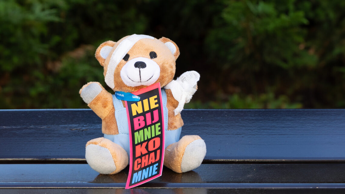 Misie z przesłaniem na ulicach miasta Misie z przesłaniem na ulicach miasta