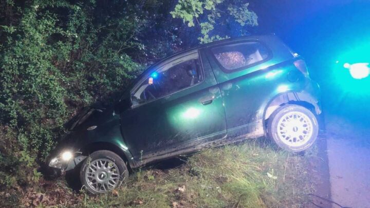 Zdarzenie drogowe z udziałem 19-latków