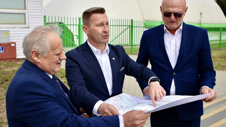 Ireneusz Nalazek i Zbigniew Szczypiński z wizytą w Ełku