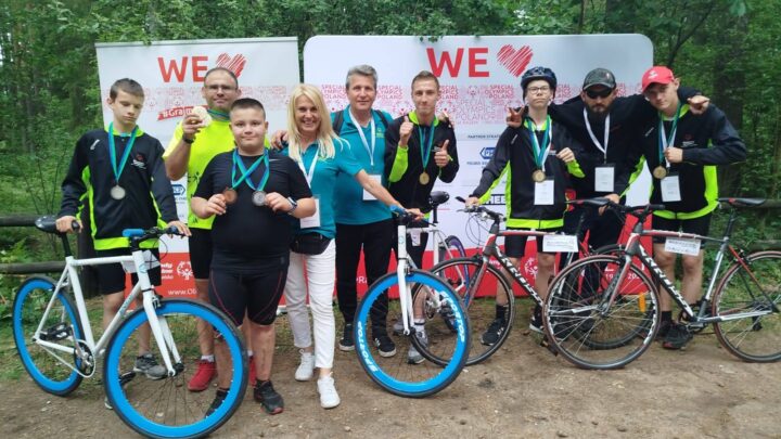 Nagrody starosty dla Mistrzów Polski w kolarstwie