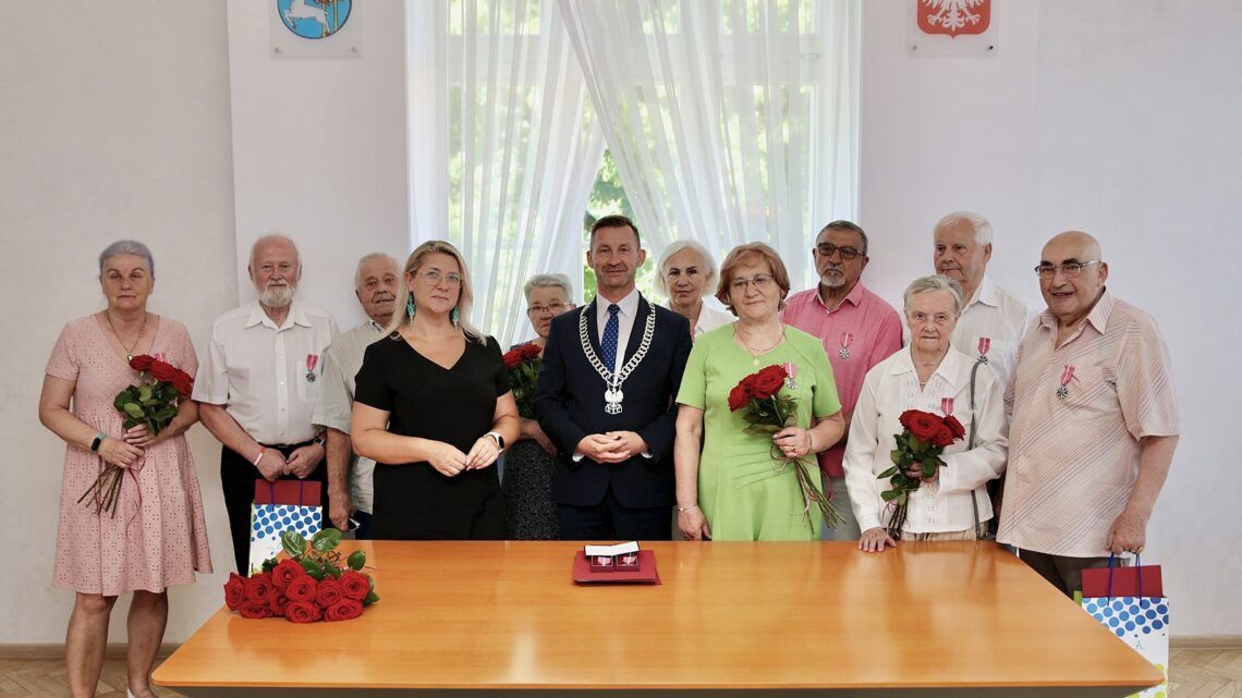 Pół wieku razem! Kolejne pary odznaczone