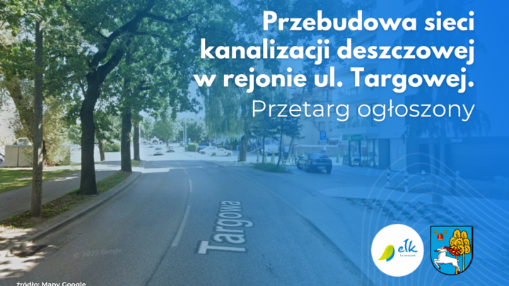 Przebudowa sieci kanalizacji deszczowej na ul. Targowej