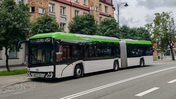 Testujemy autobus przegubowy w Ełku