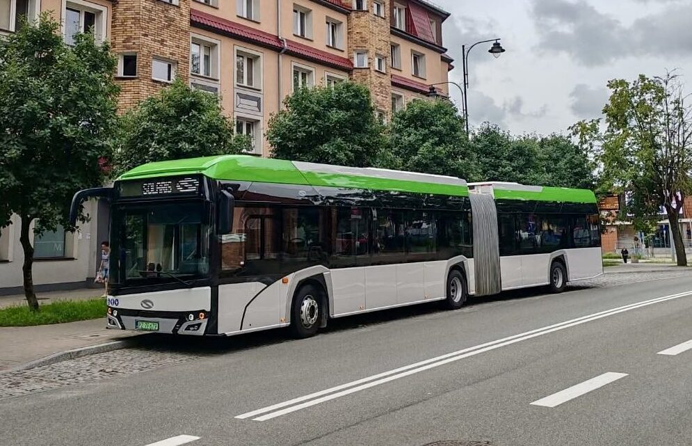Testujemy autobus przegubowy w Ełku