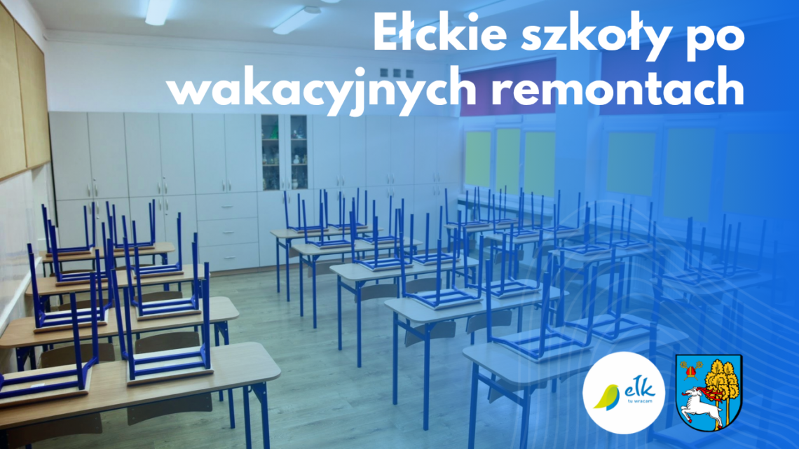 Ełckie szkoły po wakacyjnych remontach